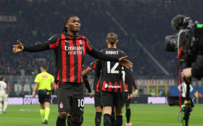 Hasil Seri A: Milan Vs Lazio, Gol Leao Bawa Rossoneri ke Puncak Klasemen