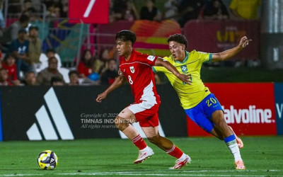Hasil Piala Dunia U-17: Garuda Muda Dibantai 0-4 oleh Brasil
