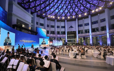 Presiden Prabowo Hadiri Pertemuan Tahunan Bank Indonesia