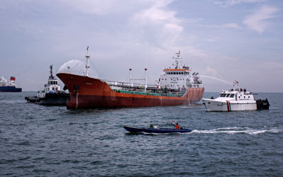 Marine Pollution Exercise 2025 di Batam