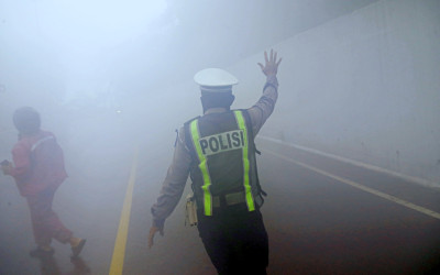 Erupsi Gunung Semeru di Lumajang