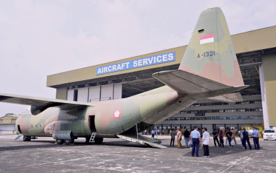 PTDI Modernisasi Sembilan Unit Pesawat C-130 TNI AU