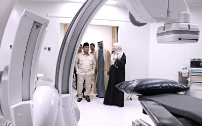 Presiden Prabowo Resmikan RS Kardiologi Emirates Indonesia