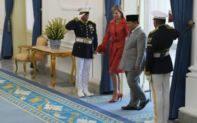 Presiden Prabowo Terima Kunjungan Ratu Maxima