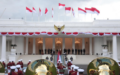 12 Duta Besar LBBP untuk Republik Indonesia Serahkan Surat Kepercayaan kepada Presiden Prabowo