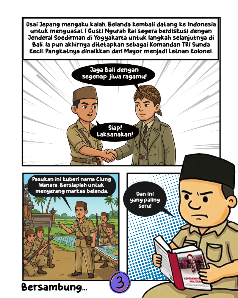 Komik I Gusti Ngurah Rai