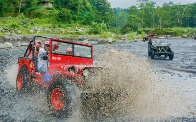 Wisata Lava Tour Merapi di Sleman