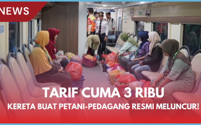 KAI Rilis Kereta Khusus Petani-Pedagang, Mobilitas Jadi Gak Ribet!