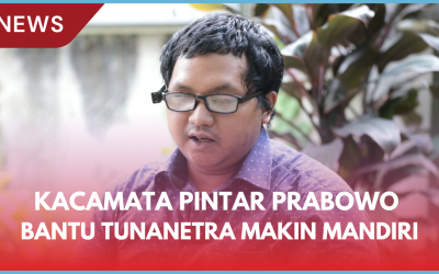 Kacamata Pintar Prabowo Bantu Tunanetra Makin Mandiri