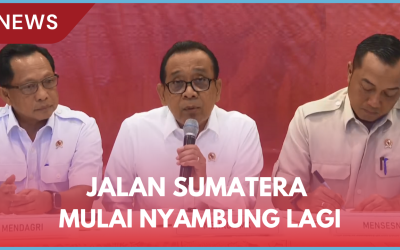 Jalan Sumatera Mulai Nyambung Lagi, Akses Pelan-pelan Pulih