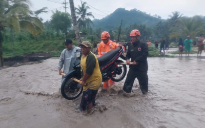 Curah Hujan Tinggi Akibatkan Banjir Lahar Dingin di Wilayah Lereng Gunung Semeru