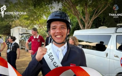 SEA Games 2025: Atlet Berkuda Brayen Brata Coolen Sumbang Emas ke-87 untuk Indonesia
