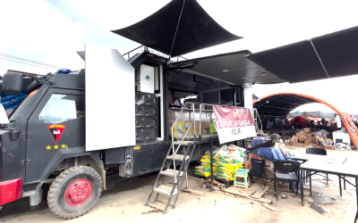 Dapur Polri Ngeprovide Logistik Aceh Tamiang, Warga: Terima Kasih Pak Prabowo