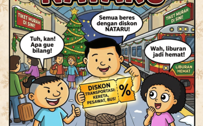 Kartun Pa' Broo : Diskon Nataru