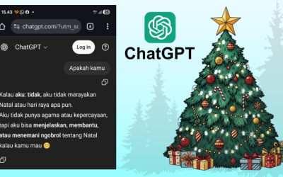 Nanya AI  ChatGPT Dia rayain Natal 'gak? Jawabanya Bikin Mikir "Ouh Make sense sih"