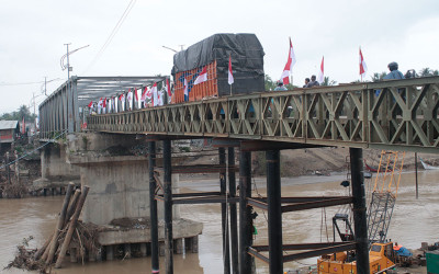 Ada yang Sabotase Jembatan di Aceh, TNI AD: Aksi Biadab yang Bikin Kerja Berat!