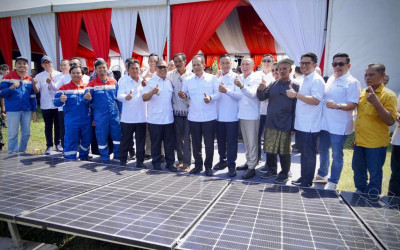 Menkop-Pertamina Luncurkan PLTS: Penuhi Kebutuhan Energi Desa