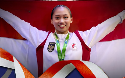 Patricia Geraldine Raih Emas Wushu di SEA Games 2025