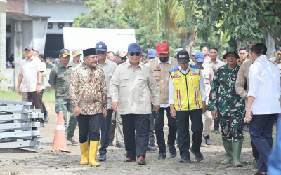 Presiden Prabowo Tinjau Akses Listrik Masyarakat Aceh, Bahlil: 97% Menyala Malam ini