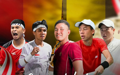 Tim Tenis Putra Indonesia Tumbangkan Thailand, Emas ke-31 Dikunci di SEA Games 2025