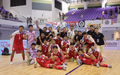 Timnas Futsal U-16 Indonesia Juara ASEAN U-16 Boys’ Futsal Championship 2025