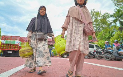 Warga Full Senyum! Sempat Overpriced Sampai Rp35 Ribu, Kini Harga Elpiji di Aceh Make Sense Lagi!