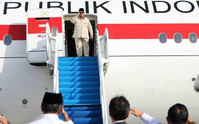 Keberangkatan Presiden Prabowo ke Pakistan