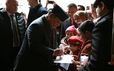 Presiden Prabowo Tiba di Moskow