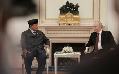 Presiden Prabowo Bertemu Presiden Putin