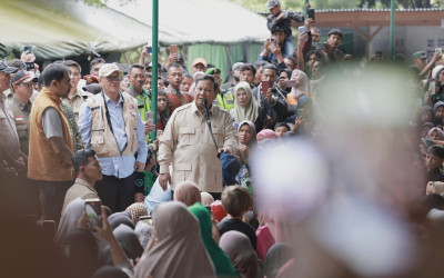 Presiden Prabowo Cek Langsung Aceh Tamiang: Kita Sedang Bekerja Keras