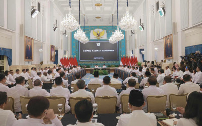 Presiden Prabowo Pimpin Sidang Kabinet Paripurna