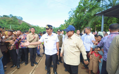 Apresiasi Pemprov Sumatera Barat: Presiden Prabowo dan Jajaran Gercep Support Pemulihan Wilayah Pasca Banjir