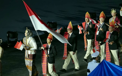 SEA Games 2025 Resmi Dibuka: Indonesia Tampil Pakai Baju Adat Daerah