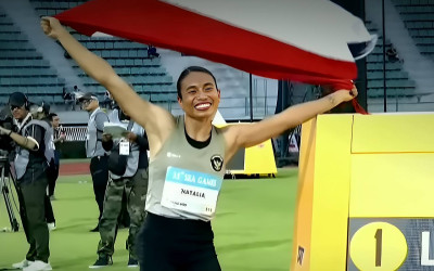 Maria Londa Tambah Emas ke-27 dari Cabor Atletik SEA Games 2025