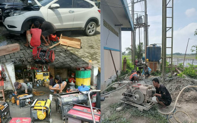 Cuan! Ditengah Banjir Sumatera: Jasa Bengkel, Servis Genset hingga Jasa Sumur Bor Kebanjiran Order!