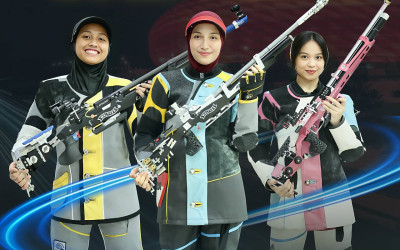 Tim Air Rifle Putri Sumbang Emas ke-21 untuk Indonesia di SEA Games 2025