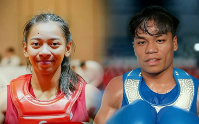SEA Games 2025: Samuel Marbun dan Tharisa Tambah Emas Cabor Wushu