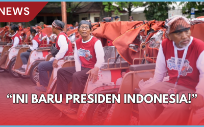 Dapat Becak Listrik dari Prabowo, Penarik Lansia di Solo: Ini Baru Presiden Indonesia!