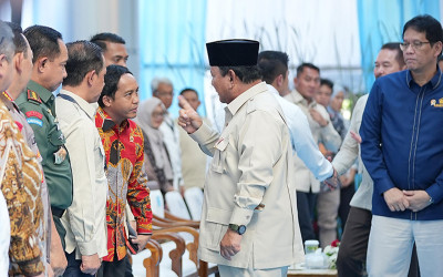 Penyerahan Sitaan Uang Hasil Penyalahgunaan Kawasan Hutan