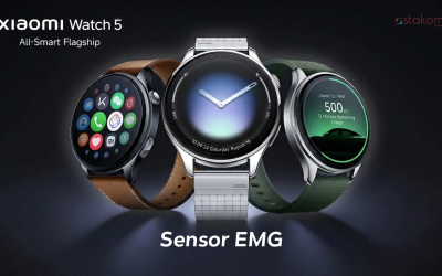 WOW! Xiaomi Watch 5 Bikin Standar baru Smartwatch Premium lewat Sensor EMG