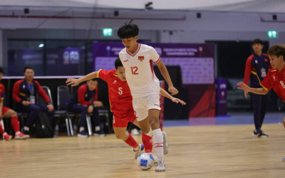 Timnas Futsal U-19 Melaju ke Final usai Libas Vietnam 7–3