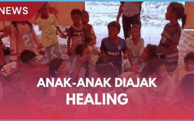 Trauma Healing ala BNPB-Pertamina, Anak-Anak Aceh Diajak Happy Lagi