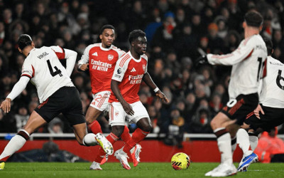 Hasil Liga Inggris: Sengit, Arsenal Vs Liverpool Berakhir Skor Kacamata