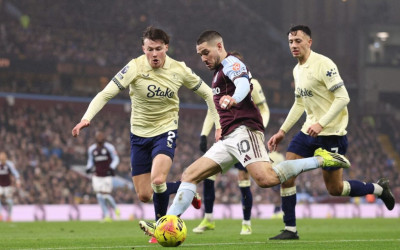 Hasil Liga Inggris: Everton Hentikan Laju Aston Villa