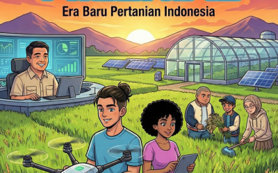 Komik Pa'Broo : Serunya Jadi Petani Milenial