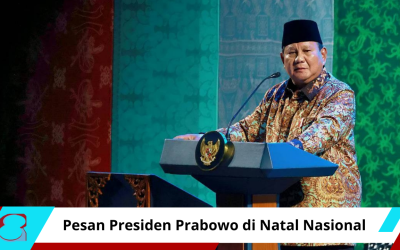 Hadiri Natal Nasional 2025 di Jakarta, Prabowo Tekankan Persatuan Bangsa