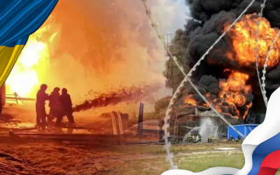 Depot Minyak Rusia Kebakaran Nihh! Serangan Drone Bikin Penza Membara, Ekonomi Perang Terancam Ambyar