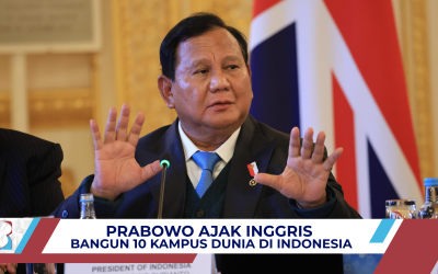 Presiden Prabowo Ajak Universitas Inggris Dirikan 10 Kampus Berstandar Dunia di Indonesia