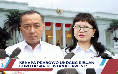 Presiden Prabowo Kumpulkan 1.200 Rektor di Istana, Ini Kata Wamen Stella &amp; Mensesneg Prasetyo Hadi