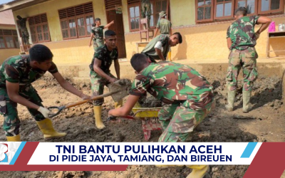 TNI &amp; Warga Bersatu Pulihkan Aceh Pascabencana di Tiga Daerah